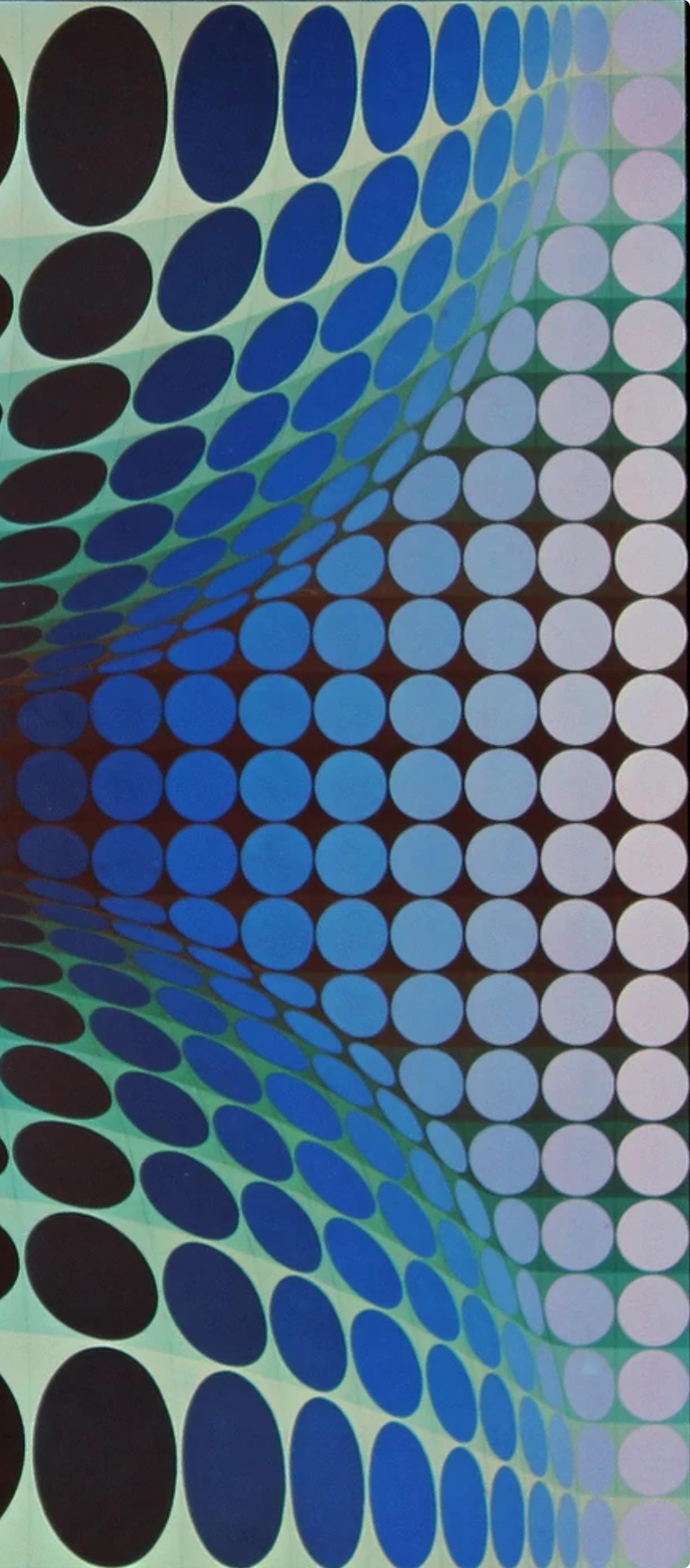 Victor Vasarely, Composition, Vega, Hliogravure