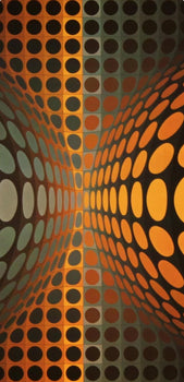 Victor Vasarely, Composition, Vega, Hliogravure