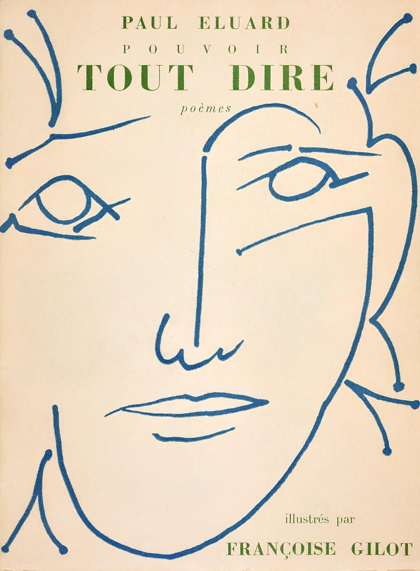 Franoise Gilot, Composition, Pouvoir Tout Dire, Pomes, Illustrs Par Franoise Gilot, Lithograph