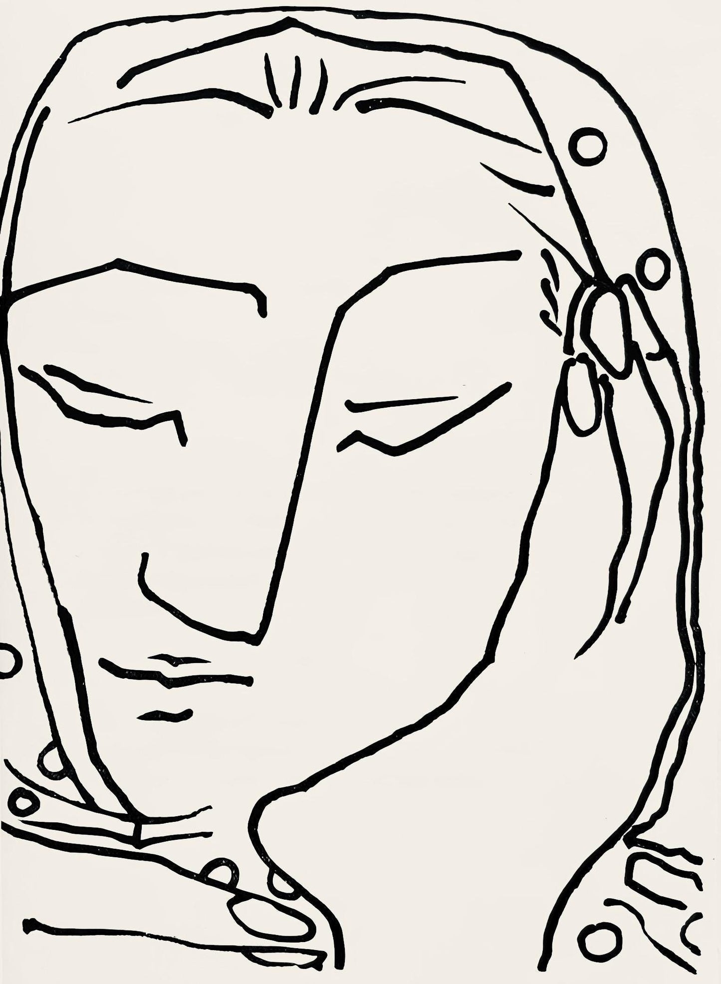 Franoise Gilot, Composition, Pouvoir Tout Dire, Pomes, Illustrs Par Franoise Gilot, Lithograph