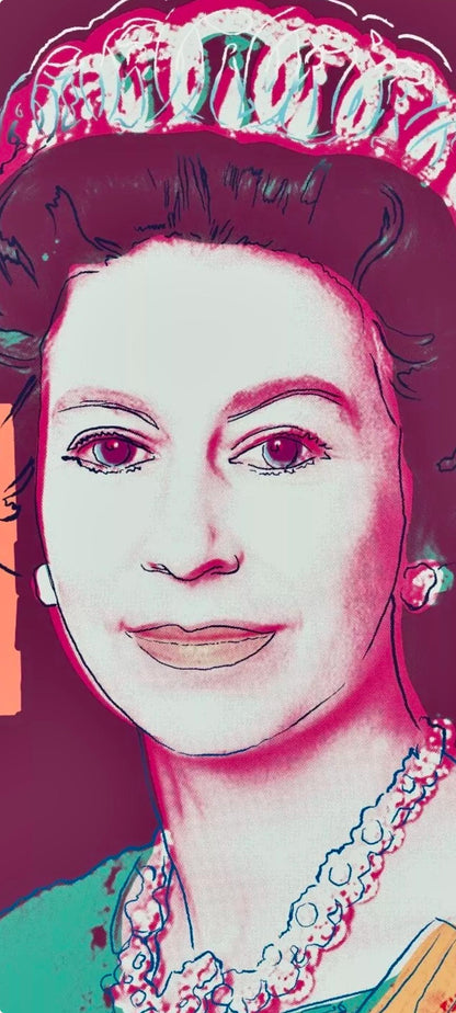 Andy Warhol, Queen Elizabeth Ii, N335, Official, Sunday B. Morning, Silkscreen