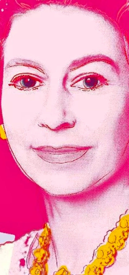 Andy Warhol, Queen Elizabeth Ii, N336, Official, Sunday B. Morning, Silkscreen