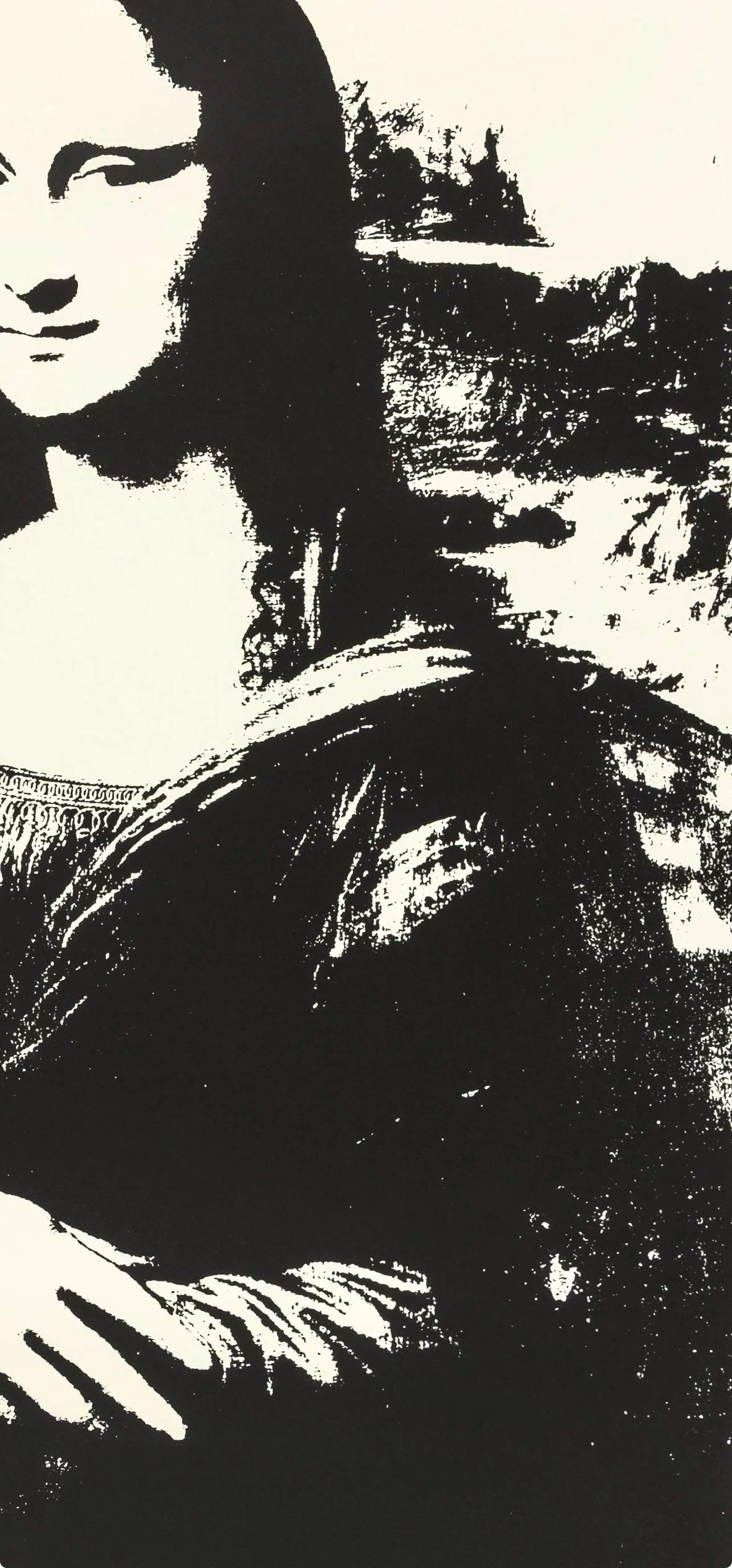 Andy Warhol, Mona Lisa (After Leonardo Da Vinci), Official, Sunday B. Morning, Silkscreen