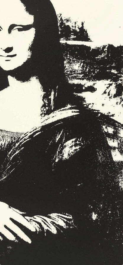 Andy Warhol, Mona Lisa (After Leonardo Da Vinci), Official, Sunday B. Morning, Silkscreen