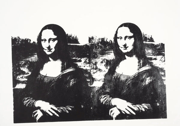 Andy Warhol, Mona Lisa (After Leonardo Da Vinci), Official, Sunday B. Morning, Silkscreen