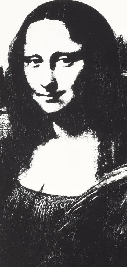 Andy Warhol, Mona Lisa (After Leonardo Da Vinci), Official, Sunday B. Morning, Silkscreen