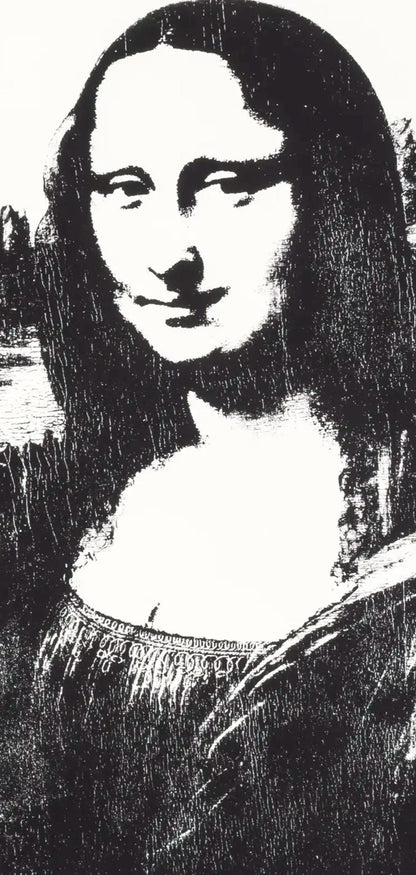 Andy Warhol, Mona Lisa (After Leonardo Da Vinci), Official, Sunday B. Morning, Silkscreen