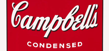 Andy Warhol, Campbells Soup, Consomm, Official Edition, Sunday B. Morning, Silkscreen