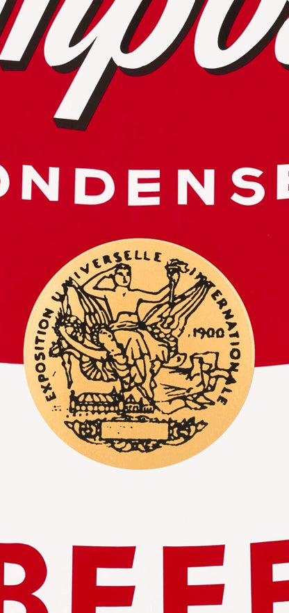 Andy Warhol, Campbells Soup, Beef, Official Edition, Sunday B. Morning, Silkscreen