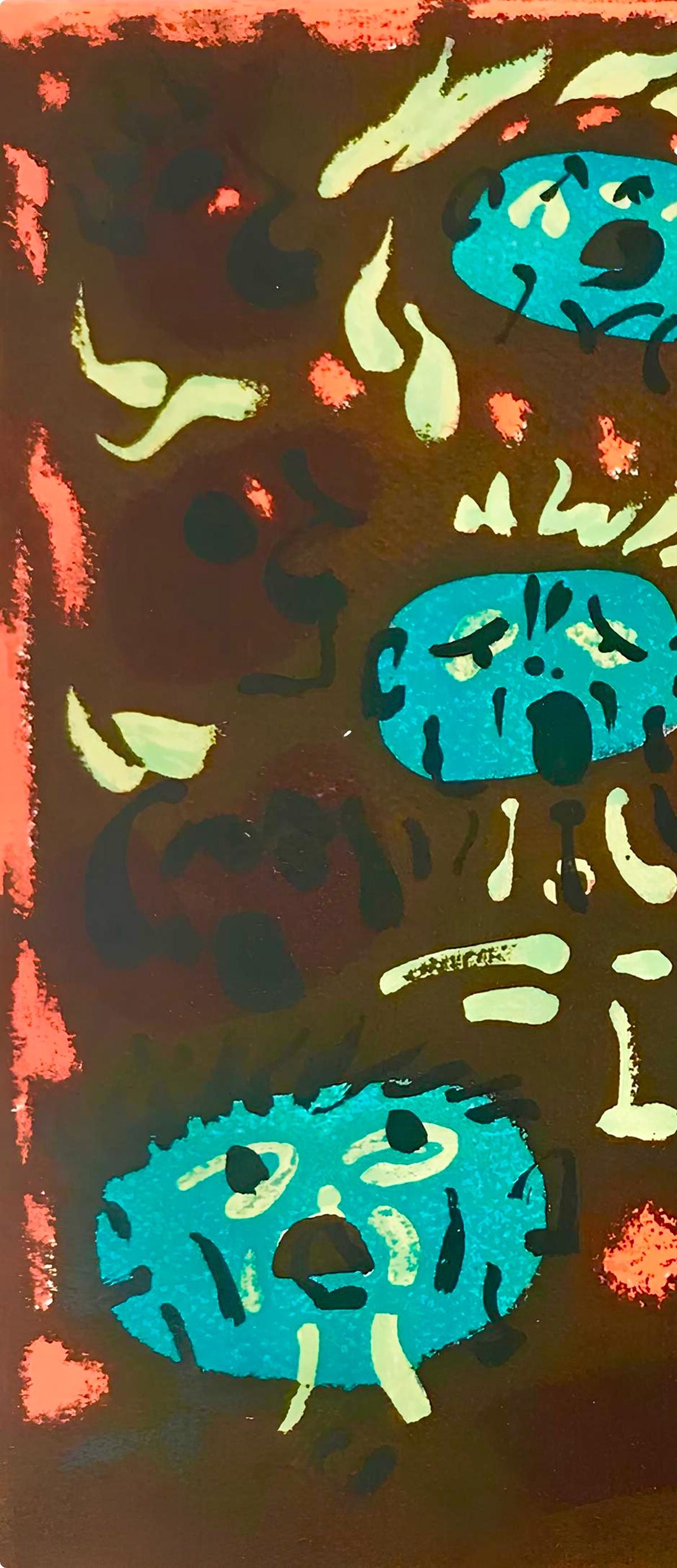 Andr Masson, Composition, Uvres Compltes D'Albert Camus, Lithograph