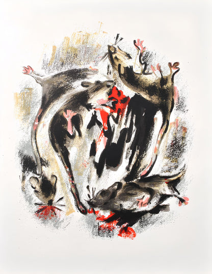 Alexandre Garbell, Composition, Uvres Compltes D'Albert Camus, Lithograph