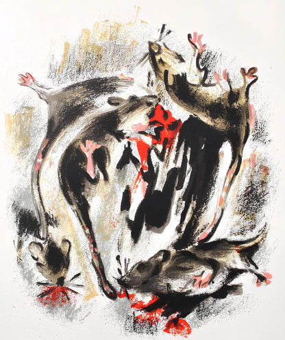 Alexandre Garbell, Composition, Uvres Compltes D'Albert Camus, Lithograph