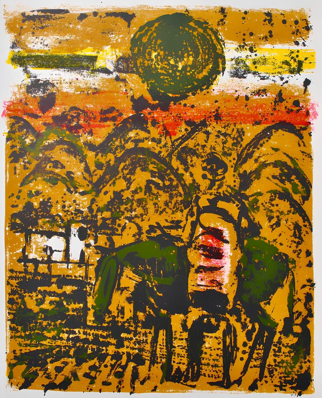 Paul Guiramand, Composition, Uvres Compltes D'Albert Camus, Lithograph