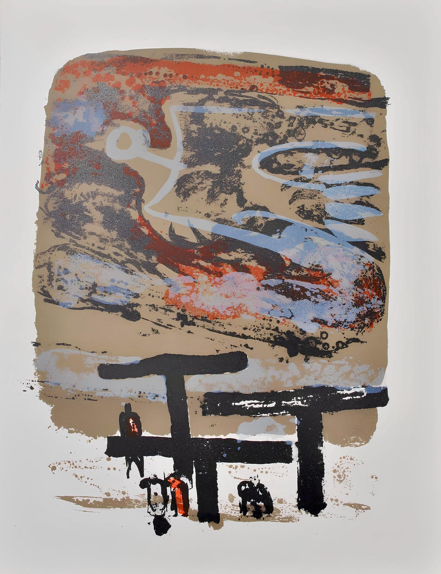 Paul Guiramand, Composition, Uvres Compltes D'Albert Camus, Lithograph