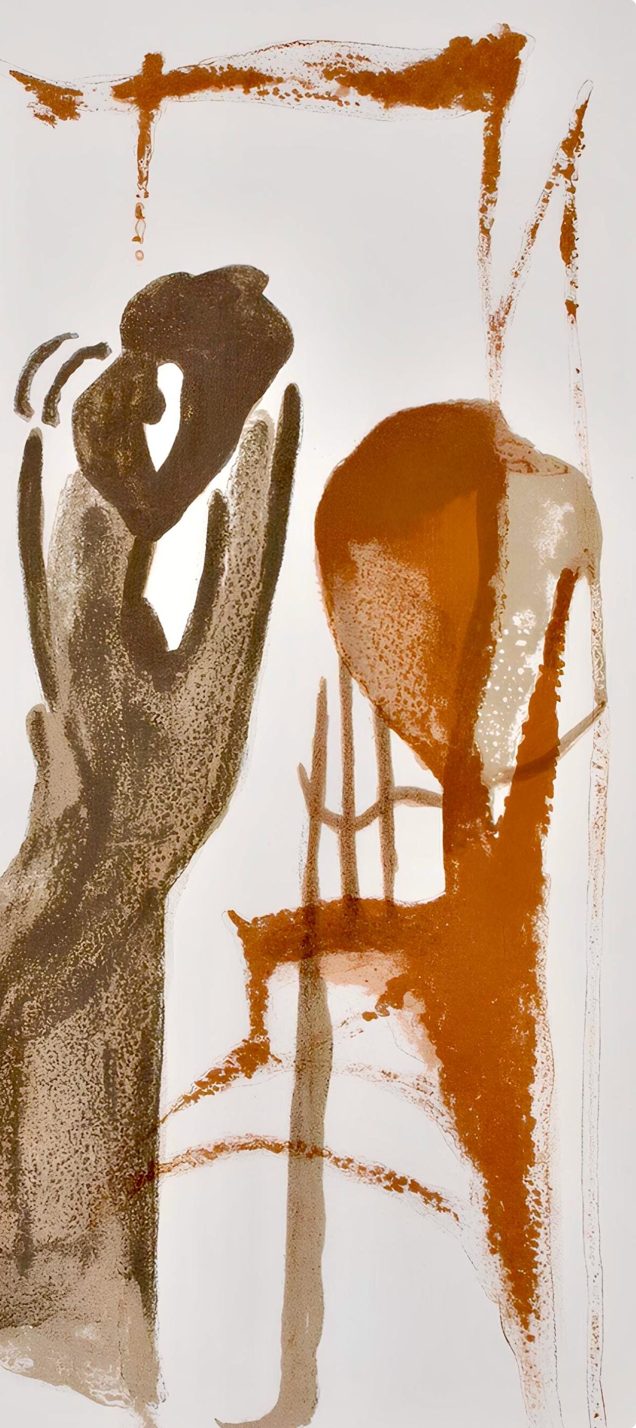 Francisco Bors, Composition, Uvres Compltes D'Albert Camus, Lithograph