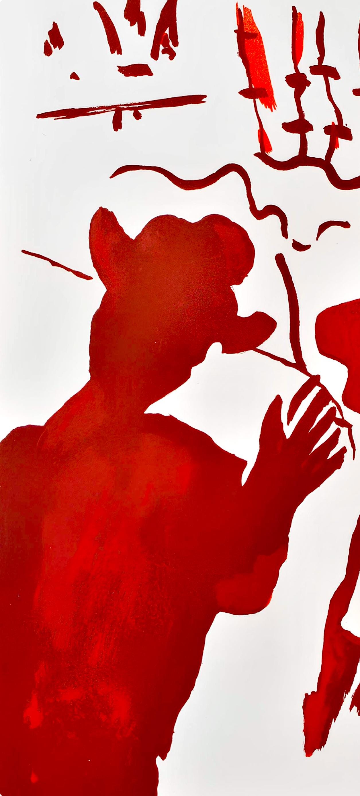 Francisco Bors, Composition, Uvres Compltes D'Albert Camus, Lithograph