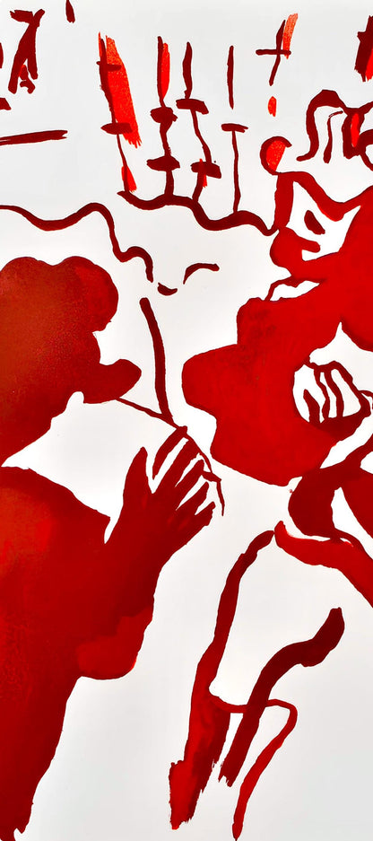 Francisco Bors, Composition, Uvres Compltes D'Albert Camus, Lithograph