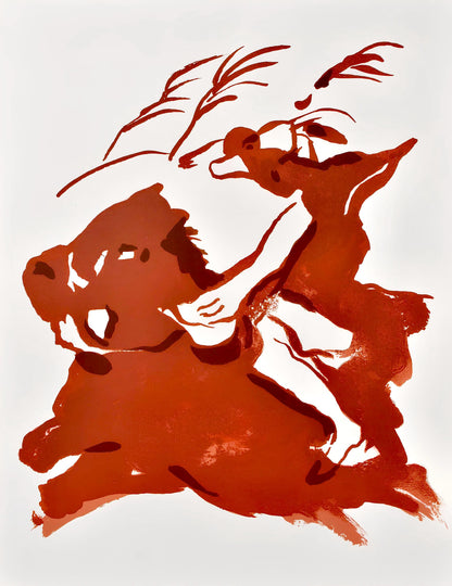 Francisco Bors, Composition, Uvres Compltes D'Albert Camus, Lithograph