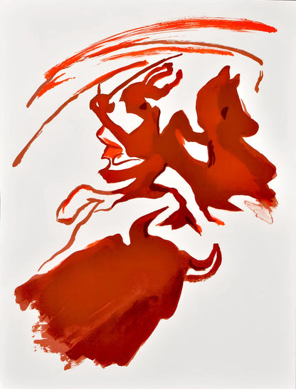 Francisco Bors, Composition, Uvres Compltes D'Albert Camus, Lithograph