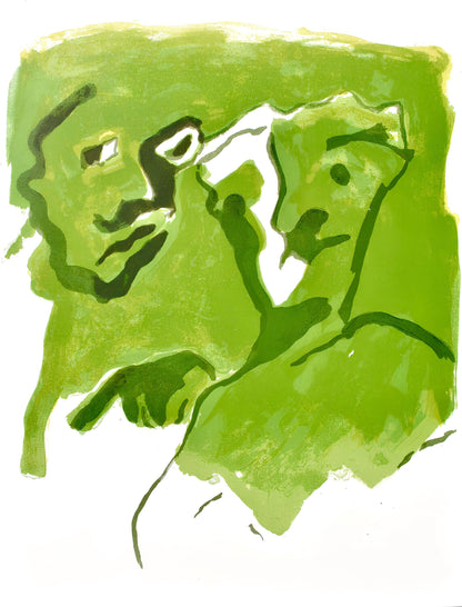 Francisco Bors, Composition, Uvres Compltes D'Albert Camus, Lithograph