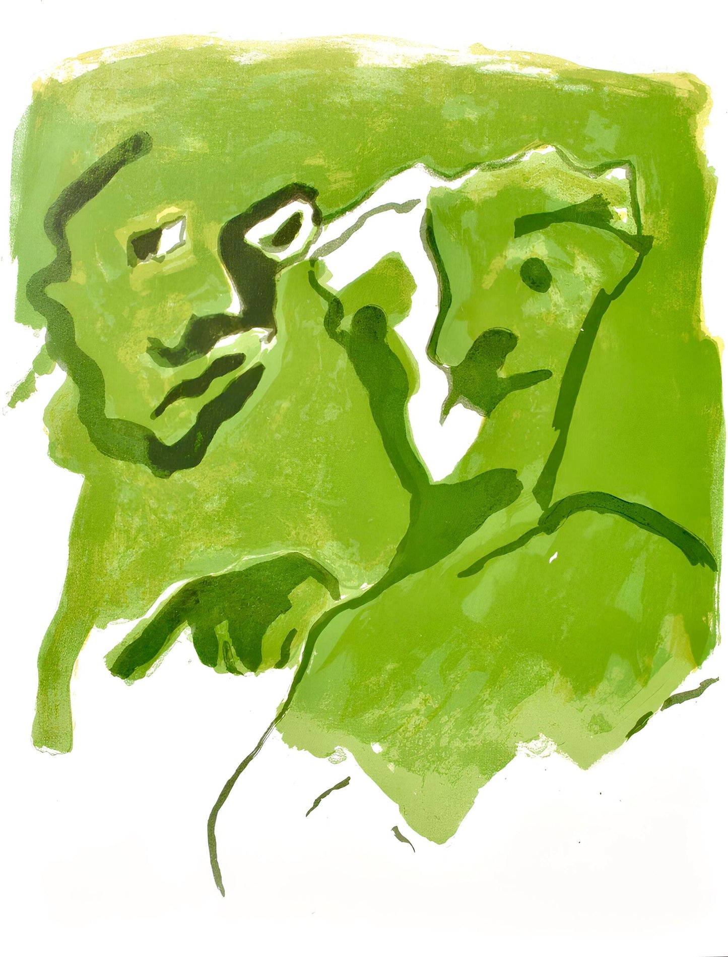 Francisco Bors, Composition, Uvres Compltes D'Albert Camus, Lithograph