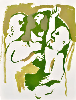 Francisco Bors, Composition, Uvres Compltes D'Albert Camus, Lithograph