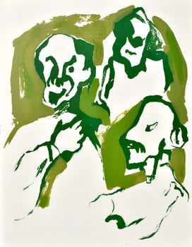 Francisco Bors, Composition, Uvres Compltes D'Albert Camus, Lithograph