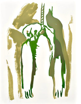 Francisco Bors, Composition, Uvres Compltes D'Albert Camus, Lithograph