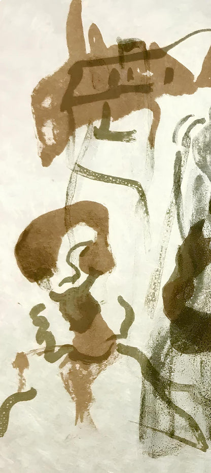 Francisco Bors, Composition, Uvres Compltes D'Albert Camus, Lithograph