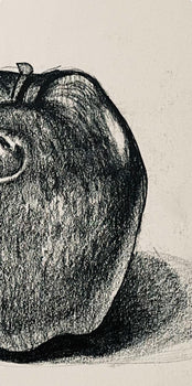 Ian Hornak, Apple Study, 1985, Original Drawing