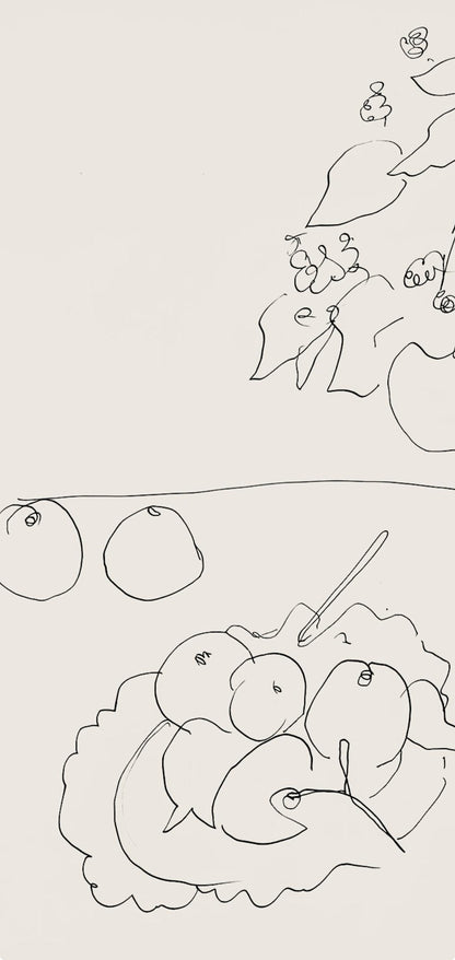 Henri Matisse, Srie A, Var. 3 (Duthuit 9), Henri Matisse, Dessins, Thmes Et Variations, Lithograph