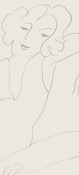 Henri Matisse, Srie B, Var. 3 (Duthuit 9), Henri Matisse, Dessins, Thmes Et Variations, Lithograph
