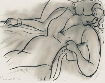 Henri Matisse, Srie B, Var. 1 (Duthuit 9), Henri Matisse, Dessins, Thmes Et Variations, Lithograph