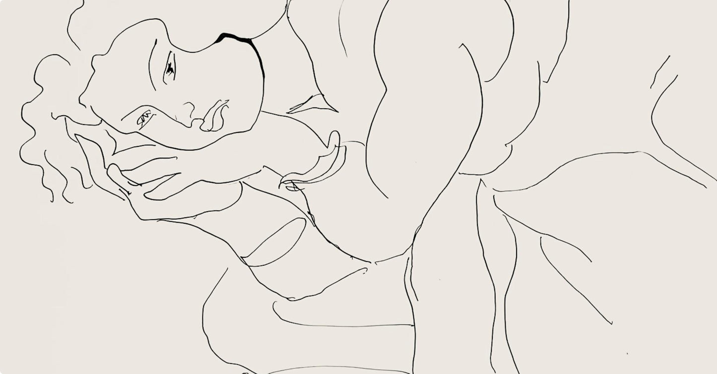 Henri Matisse, Srie D, Var. 9 (Duthuit 9), Henri Matisse, Dessins, Thmes Et Variations, Lithograph