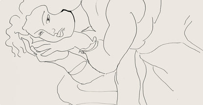 Henri Matisse, Srie D, Var. 9 (Duthuit 9), Henri Matisse, Dessins, Thmes Et Variations, Lithograph