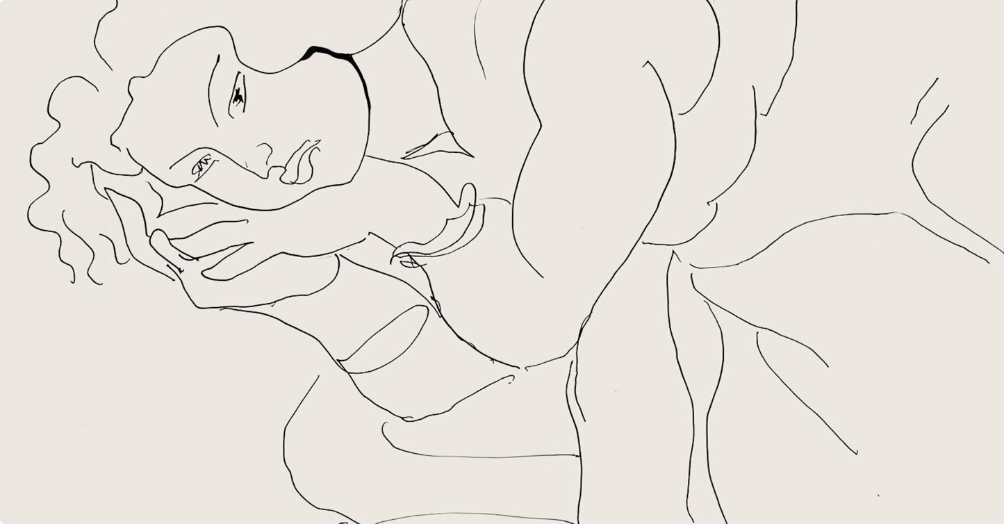 Henri Matisse, Srie D, Var. 9 (Duthuit 9), Henri Matisse, Dessins, Thmes Et Variations, Lithograph