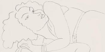 Henri Matisse, Srie F, Var. 7 (Duthuit 9), Henri Matisse, Dessins, Thmes Et Variations, Lithograph