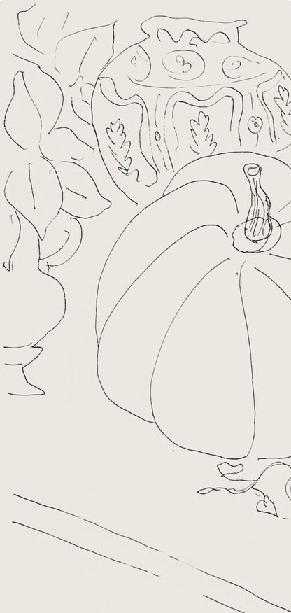 Henri Matisse, Srie G, Var. 5 (Duthuit 9), Henri Matisse, Dessins, Thmes Et Variations, Lithograph