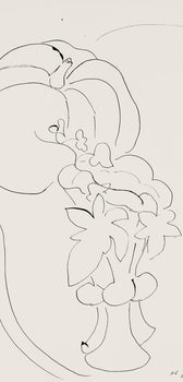 Henri Matisse, Srie H, Var. 6 (Duthuit 9), Henri Matisse, Dessins, Thmes Et Variations, Lithograph