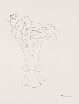 Henri Matisse, Srie H, Var. 4 (Duthuit 9), Henri Matisse, Dessins, Thmes Et Variations, Lithograph
