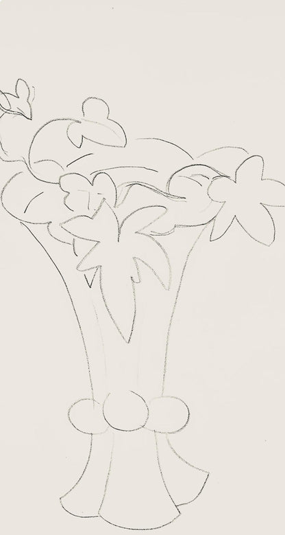 Henri Matisse, Srie H, Var. 4 (Duthuit 9), Henri Matisse, Dessins, Thmes Et Variations, Lithograph