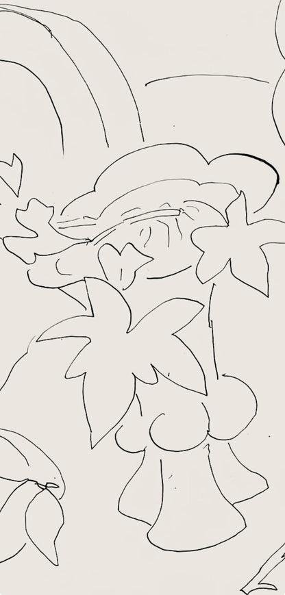 Henri Matisse, Srie H, Var. 8 (Duthuit 9), Henri Matisse, Dessins, Thmes Et Variations, Lithograph