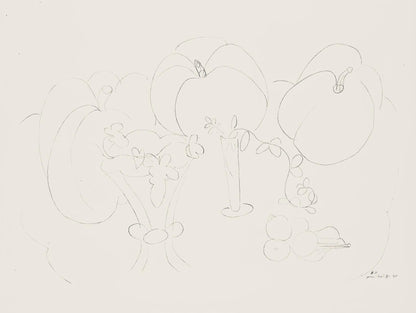 Henri Matisse, Srie H, Var. 11 (Duthuit 9), Henri Matisse, Dessins, Thmes Et Variations, Lithograph