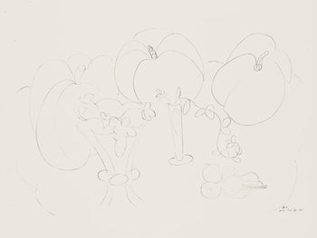 Henri Matisse, Srie H, Var. 11 (Duthuit 9), Henri Matisse, Dessins, Thmes Et Variations, Lithograph