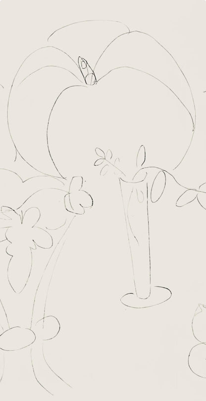 Henri Matisse, Srie H, Var. 11 (Duthuit 9), Henri Matisse, Dessins, Thmes Et Variations, Lithograph