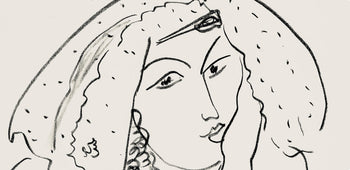 Henri Matisse, Srie I, Var. 6 (Duthuit 9), Henri Matisse, Dessins, Thmes Et Variations, Lithograph