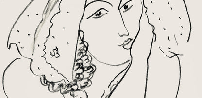 Henri Matisse, Srie I, Var. 6 (Duthuit 9), Henri Matisse, Dessins, Thmes Et Variations, Lithograph