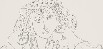 Henri Matisse, Srie I, Var. 7 (Duthuit 9), Henri Matisse, Dessins, Thmes Et Variations, Lithograph