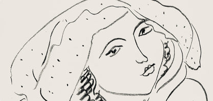 Henri Matisse, Srie I, Var. 5 (Duthuit 9), Henri Matisse, Dessins, Thmes Et Variations, Lithograph