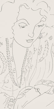 Henri Matisse, Srie I, Var. 14 (Duthuit 9), Henri Matisse, Dessins, Thmes Et Variations, Lithograph